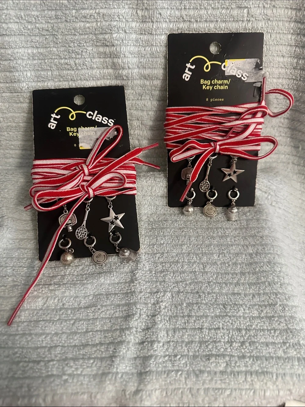 2 sets of 8 pc sports charms NWT